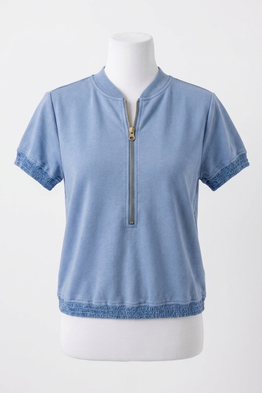 NEW SUNDAYS marisse top in slate blue